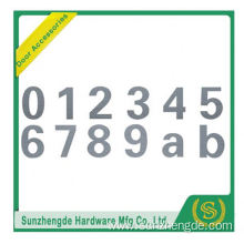 BTB SBC-010SS Round Unisex Plate For Toilet Door Sign